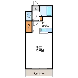 クロッカス21【3階】の間取り