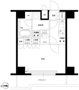 ルーブル横濱矢向【3階】の間取り