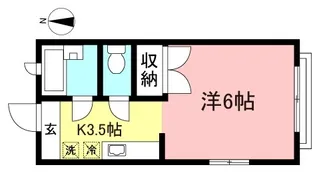 セントラルハイツ【2階】の間取り