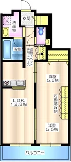 MIRAIZU ONE【1階】の間取り