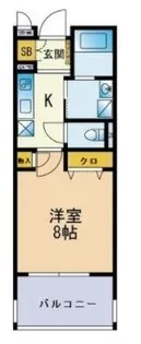 スプリングコート久山【4階】の間取り
