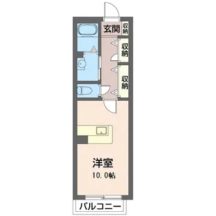 メゾン・シューネス【2階】の間取り