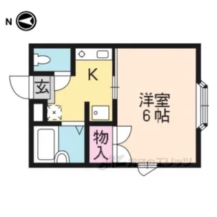 小華マンション【2階】の間取り