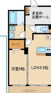 パラッツォSUD【2階】の間取り