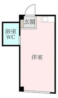 ベルビュー三軒茶屋【1階】の間取り