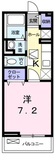 プラシード【2階】の間取り