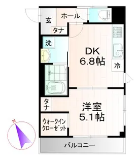 メゾン・リュミエール【2階】の間取り