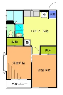 ベジーハウス【2階】の間取り