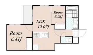 KEN‘S HOUSE【2階】の間取り