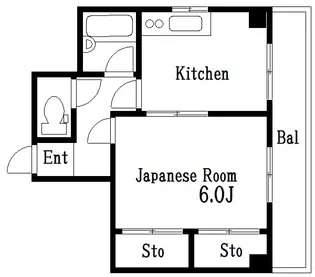 向島ロイヤルハイツ【4階】の間取り