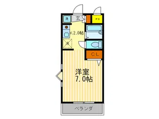 ファースト【4階】の間取り