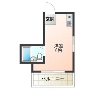 ヴィラージュ花園【1階】の間取り