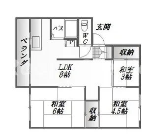 四宮ニューハウス【2階】の間取り