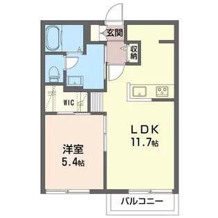 コーポラティブ緑園【1階】の間取り