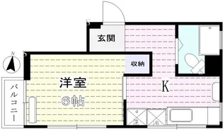 関口マンション【4階】の間取り