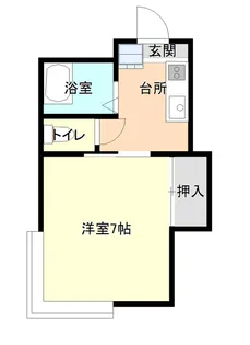 オークハウス【2階】の間取り