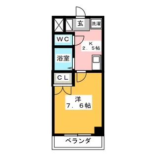 メゾン大橋【2階】の間取り