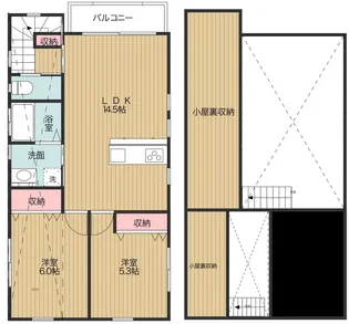 DOLCE中目黒【3階】の間取り