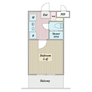 プロシード弘明寺【1階】の間取り