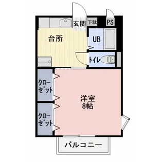 Cent オ【1階】の間取り