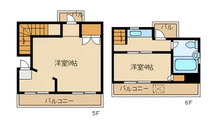 東京都練馬区富士見台2【マンション】の間取り