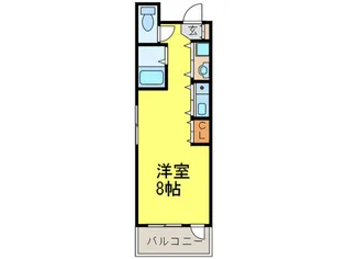 グリフィン福岡【2階】の間取り