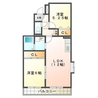メルベーユM【3階】の間取り