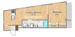 プランドール・コンドウ【1階】の間取り