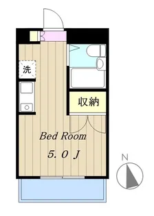 北浜ビル【2階】の間取り