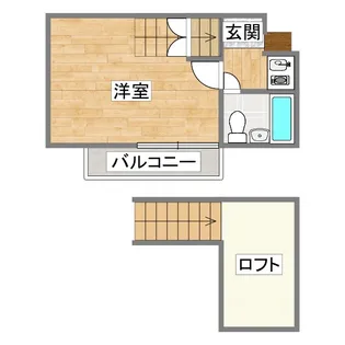 シティパレス西大寺P2【2階】の間取り