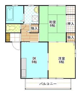 ヴァイナリーヒルズ A【2階】の間取り