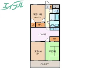 RAUM AZALEE【2階】の間取り