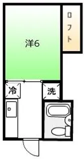 メゾン ド ヴァリエ【2階】の間取り