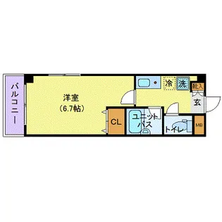 アクシーズV【2階】の間取り