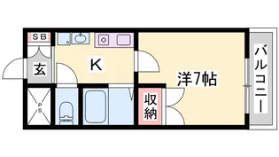 メゾン・ドゥ・アンジュ【3階】の間取り