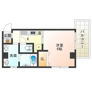 みおつくし堂島II【4階】の間取り