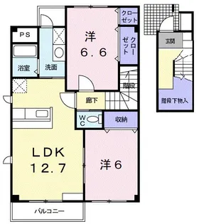アルトピアーノ【2階】の間取り