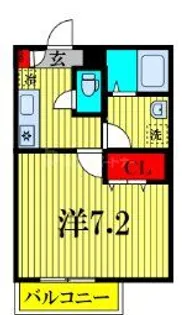 埼玉県さいたま市北区本郷町【アパート】の間取り