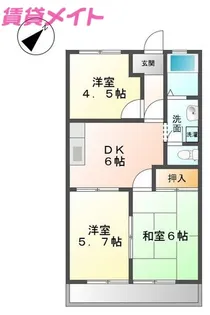 ノーブルタウン【2階】の間取り