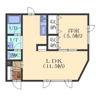 シルバーヒルズ【2階】の間取り