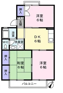 ファインヒルズI【2階】の間取り