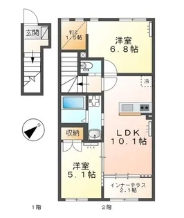 フィールドフォックス7の間取り