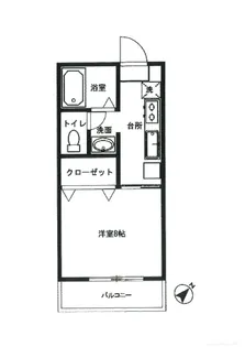 剣英館II【1階】の間取り