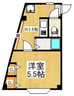 東京都東村山市本町2【マンション】の間取り