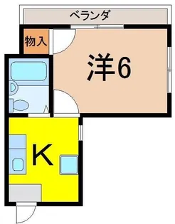 園田ビル【4階】の間取り