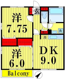 グランディール【2階】の間取り