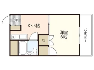 スティングハウス【1階】の間取り