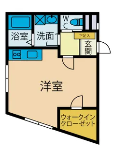 CASA MI 7【1階】の間取り