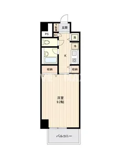 東京都渋谷区幡ヶ谷2【マンション】の間取り