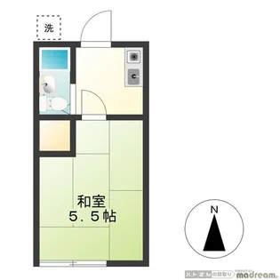 堀江方【2階】の間取り